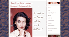 Desktop Screenshot of amelie-sandmann.de
